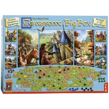 999 Games Carcassonne Big Box 3 bordspel Nederlands, 2   6 spelers, 45 minuten, Vanaf 7 jaar