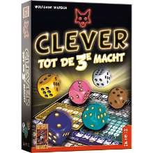 999 Games Clever tot de 3e macht dobbelspel Nederlands, 1   4 spelers, 30 minuten, Vanaf 8 jaar