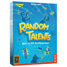 999 Games Random Talents partyspel Nederlands, 3   18 spelers, 20 minuten, Vanaf 7 jaar
