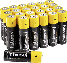 AA batterij (penlite) Intenso Energy Ultra Alkaline 1.5 V 24 stuks