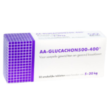 AA Vet AA Glucachon gewrichten en kraakbeen supplement hond 30 tabletten (5 30 kg)