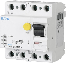 Aardlekschakelaar Allcurrentsensitive 4 Polig 40 A 0.03 A 240 V, 415 V Eaton 167893