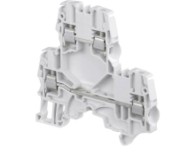 Abb 1snk 505 220 R0000 Doorgangsklem 2 Etages 5.2 Mm Schroeven Toewijzing: N Blauw 1 Stuks