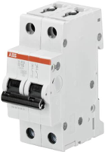 ABB 2CDS252001R0165 S202 B16 Zekeringautomaat 2 polig