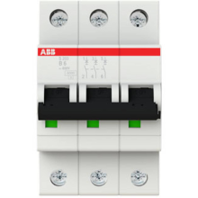 ABB 2CDS253001R0065 S203 B6 Zekeringautomaat 3 polig