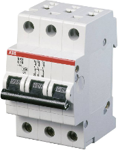 ABB 2CDS253001R0164 S203 C16 Zekeringautomaat 3 polig 16 A