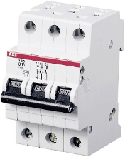 ABB 2CDS253001R0255 S203 B25 Zekeringautomaat 3 polig 25 A