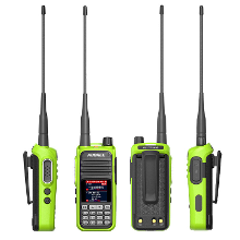 ABBREE AR 730 High Kracht Walkie Talkie EU stekker 136 520MHz 256 kanalen HD display NOAA Draagbare twee weg radio