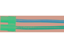 Accu Aansluitkabel [1x EC3 bus   1x Open einde] 300 mm 2.5 MmÂ² Modelcraft