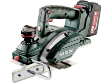 Accuschaafmachine Incl. 2 Accus, Incl. Koffer Schaafbreedte: 82 Mm 18 V 4 Ah Metabo Ho 18 Ltx 20 82 Felsdiepte (max.): 9 Mm