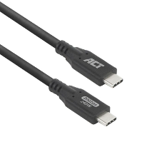 ACT Connectivity USB4 20Gbps 240W USB Type C kabel, 0,5 meter