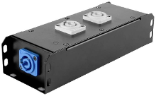 Adam Hall PRO PORT 2 PP Stroomverdeler 1 stuks