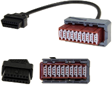 Adapter Universe PSA 30 Pin 7385 OBD II stekker