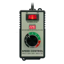 Adjustable Voltage Stabilizer Speed Controller AC 220V 4000W Precision Regulation LED Display Overload Protection Electr