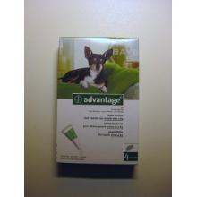 Advantage Nr. 40, Vlooienmiddel Voor Honden 2 Stuks