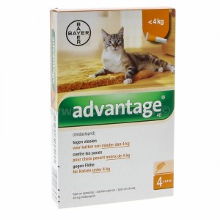 Advantage Nr. 40, Vlooienmiddel Voor Katten Per Verpakking