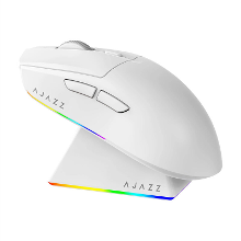 Ajazz AJ139 Max Tri mode Draadloze Muis PAW3395 Gaming Chipset 26000DPI RGB 2.4G/BT/Bedraad E sports Gamer Muizen Lichtg