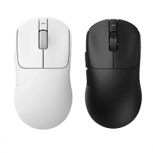AJAZZ AJ199 MAX Tri mode Draadloze Gaming Muis PAW3395 Sensor 26000DPI 51 uurs Uithoudingsvermogen E sports Gamer Muizen