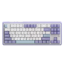 AJAZZ AK870 87 Toetsen Tri mode Mechanisch Toetsenbord Gasket Structuur Hot swapbare RGB Achterverlichting 4000mAh Batte