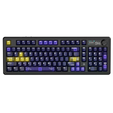 AJAZZ Ak980V2 PRO Mechanisch Gaming Toetsenbord met knop en TFT kleurenscherm Tri Modus Pakkingstructuur 10000mAh batter