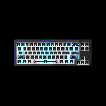 AKKO MONSGEEK M7W Aluminium Aangepast DIY Kit Triple Modus 65% Indeling Mechanisch CNC Pakking Berg Toetsenbord Hot swap RGB