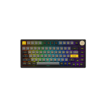 Akko PC75B Plus V2 Mechanisch toetsenbord Beken Plus multi modi 2.4G/Bluetooth/Type C Zwart en goud mechanisch toetsenbo