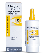 Allergo Comod Oogdruppels 20mg 10ml
