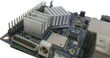 Allnet B0001050002_Heat Sink(aluminum) Koellichaam Geschikt voor serie: Banana Pi