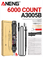 ANENG A3005B A3005BPro Digitale Multimeter Slimme Pen Type Multi Functieele Tester met Batterij Standaard/Hoge Configura