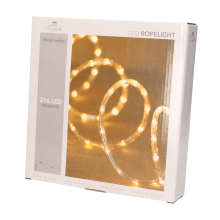Anna's Collection Feestverlichting lichtslang met 216 warm witte lampjes 9 m