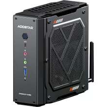 AOOSTAR GODZ Mini pc AMD Ryzen 7 7435HS 8 cores 12 threads met AMD Radeon RX 6600LE GDDR6 8GB GPU 32GB DDR5 1TB SSD/64GB