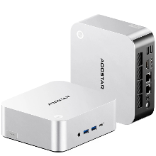 AOOSTAR MACO Mini PC AMD Ryzen 7 H 255 8 Kernen 16 Draadjes 32GB 1TB SSD/64GB 2TB SSD Windows 11 Pro WIFI6 BT5.2 Quad Sc