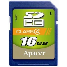 Apacer Sd 16gb Sdhc Cl4 Apa