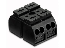 Apparaataansluitklem Veerklem Zwart Wago 862 532 500 Stuks