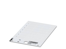 Apparaatmarkering Montagemethode: Plakken Markeringsvlak: 49 X 15 Mm Geschikt Voor Serie Componenten En Schakelsystemen Geel Phoenix Contact Us Emlp (49x15) Ye