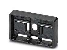 Apparaatmarkering Montagemethode: Vastklemmen Markeringsvlak: 49 X 15 Mm Geschikt Voor Serie Toetsen En Schakelaars 22 Mm Zwart Phoenix Contact Carrier Emp