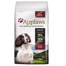 Applaws Adult Small & Medium Kip Met Lam Hondenvoer 2 X 15 Kg