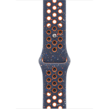 Apple 45mm Blue Flame Nike Sportband S/M armband