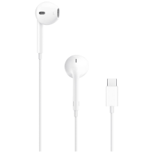 Apple EarPods (USB C) EarPods B grade (nieuwstaat, beschadigde/ontbrekende verpakking) Kabel Stereo Wit Bestand tegen zweet, Waterbestendig, Volumeregeling HiFi