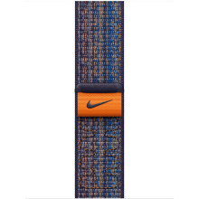 Apple Geweven sportbandje van Nike   Game Royal/oranje (41 mm) armband