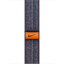 Apple Geweven sportbandje van Nike   Game Royal/oranje (45 mm) armband