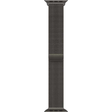 Apple Grafietkleurig Milanees bandje (41 mm) horlogeband