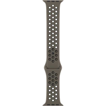 Apple Sportbandje van Nike   Olive Grey/zwart (41 mm)