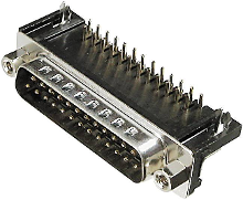 Assmann Wsw A Ds 09 A/kg T1 D Sub Male Connector 90 Â° Aantal Polen: 9 Solderen 1 Stuks