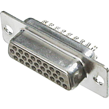 ASSMANN WSW A HDF 44 LL/Z D sub female connector 180 ° Aantal polen: 44 Soldeerkelk 1 stuk(s)