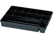 Assortimentskast (l X B X H) 335 X 235 X 50 Mm Aantal Vakken: 14 Vaste Onderverdeling