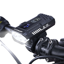 Astrolux® BL04 Digitale Fietskoplamp 1600LM Dubbele Afstandsstraal 6000mAh Draagbare Powerbank Type C Opladen Geheugenmo