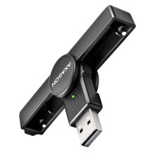 AXAGON CRE SMPA Inbouw geheugenkaartlezer USB A 2.0 Zwart