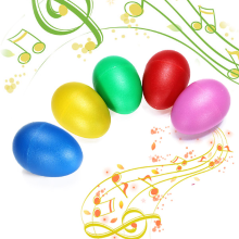 Baby Kids Plastic Percussion Musical Egg Maracas Shakers Rattles Toys