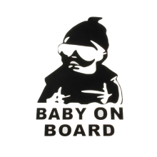 Baby On Board Auto Truck Stickers Window Vinyl Decal Car Funny Sticker